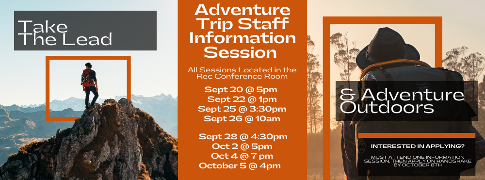 Adventure Trips Staff adventuring