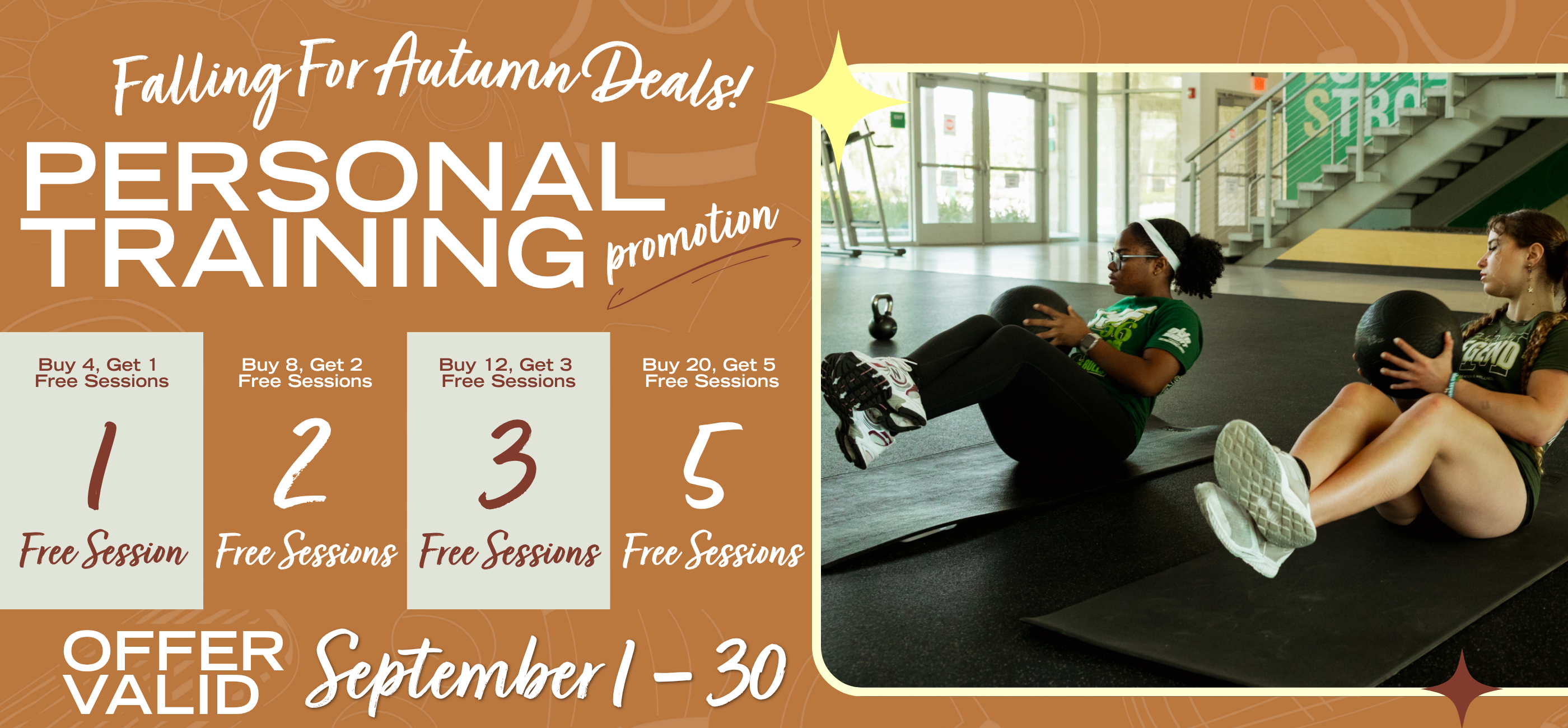 Fall PT Promotional Banner