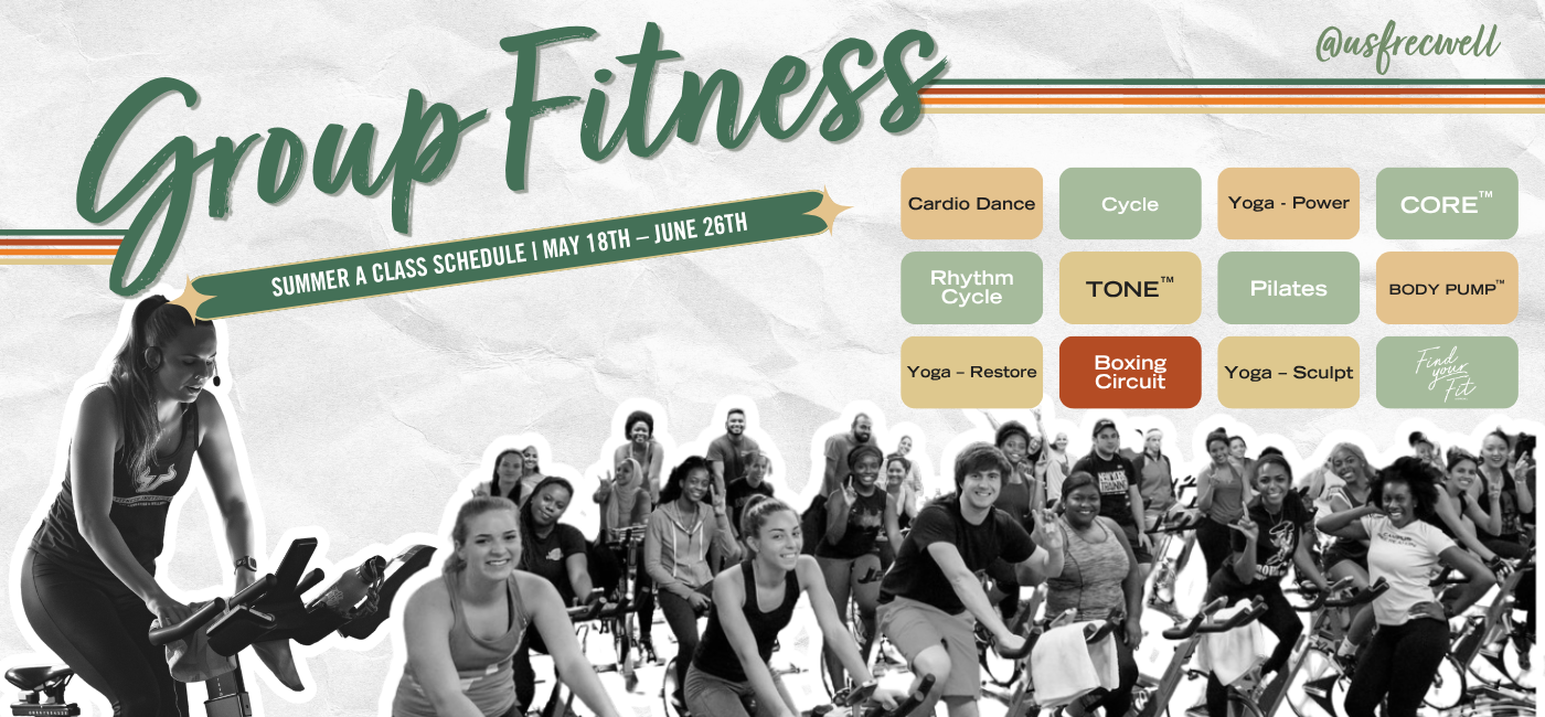 Group Fitness Summer A Offerings