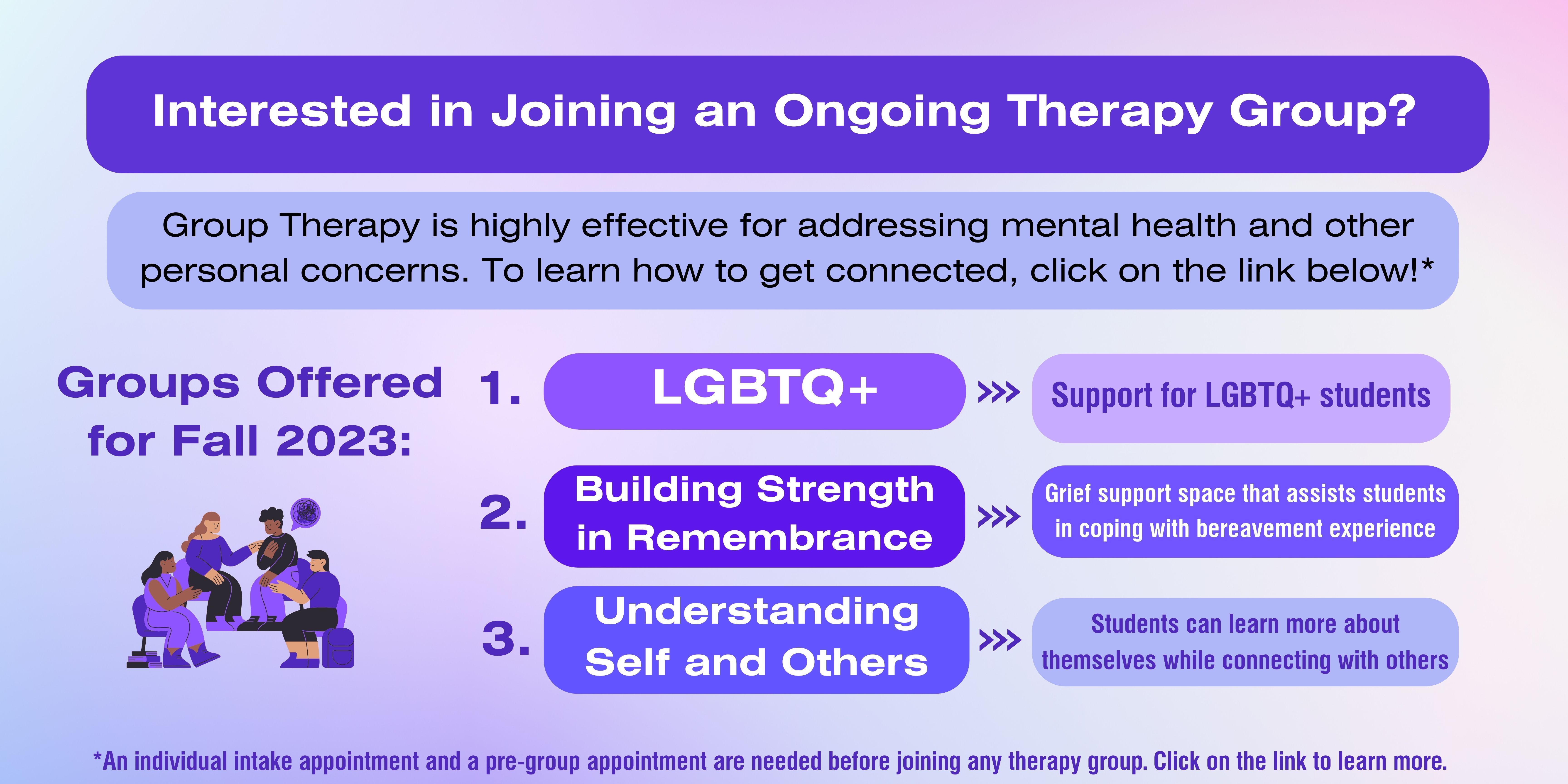 Fall 2023 Group Therapy