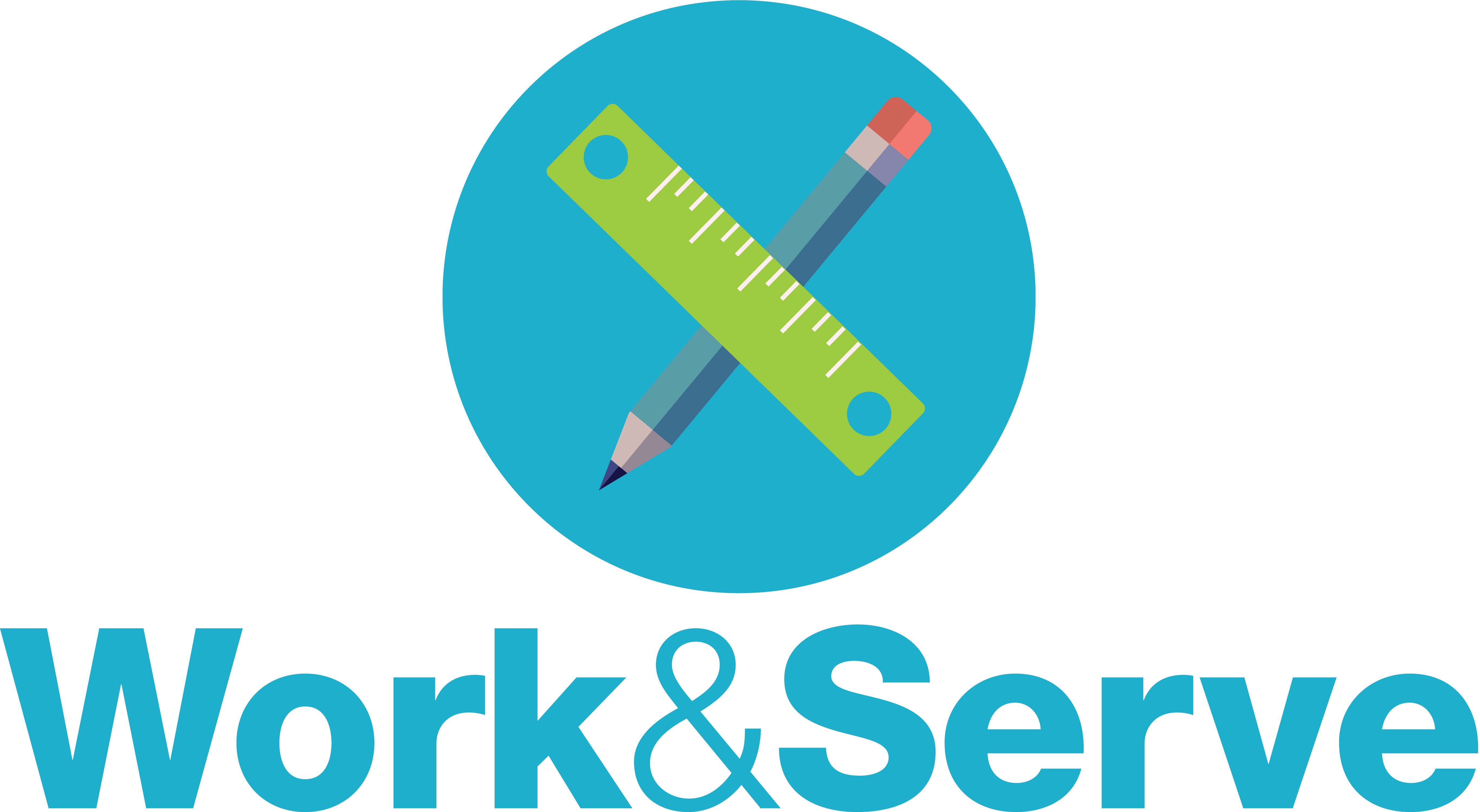 work and serve logo