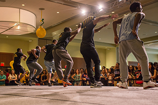 Students stepping