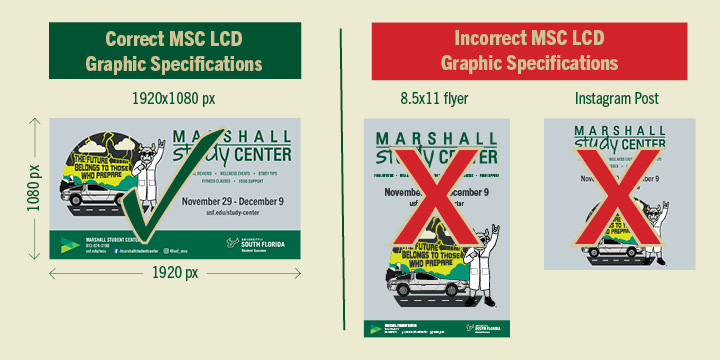 LCD Example Size