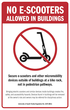 no e-scooters