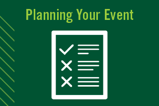 plan your event