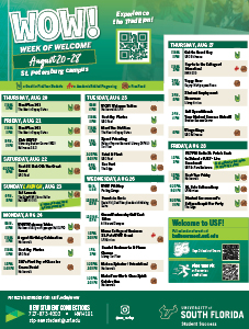 St. Pete Schedule