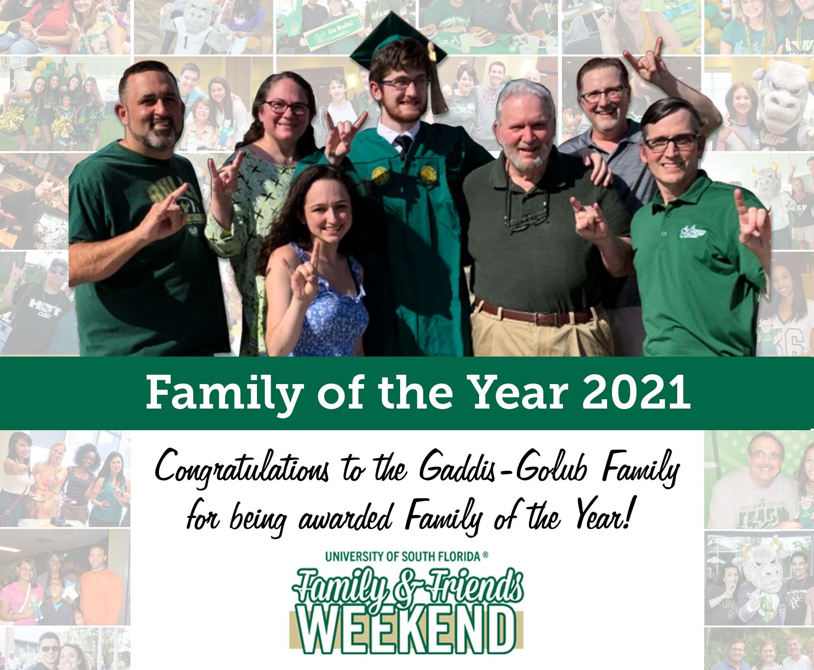 USF Family of the Year Winner