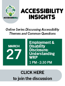 Employment & disability Disclosure: Understanding WRP