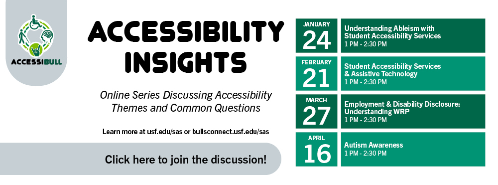   Accessibility Insights Online Series Spring 2023