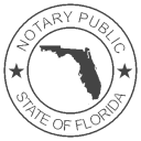 Flordia Notary Public Seal