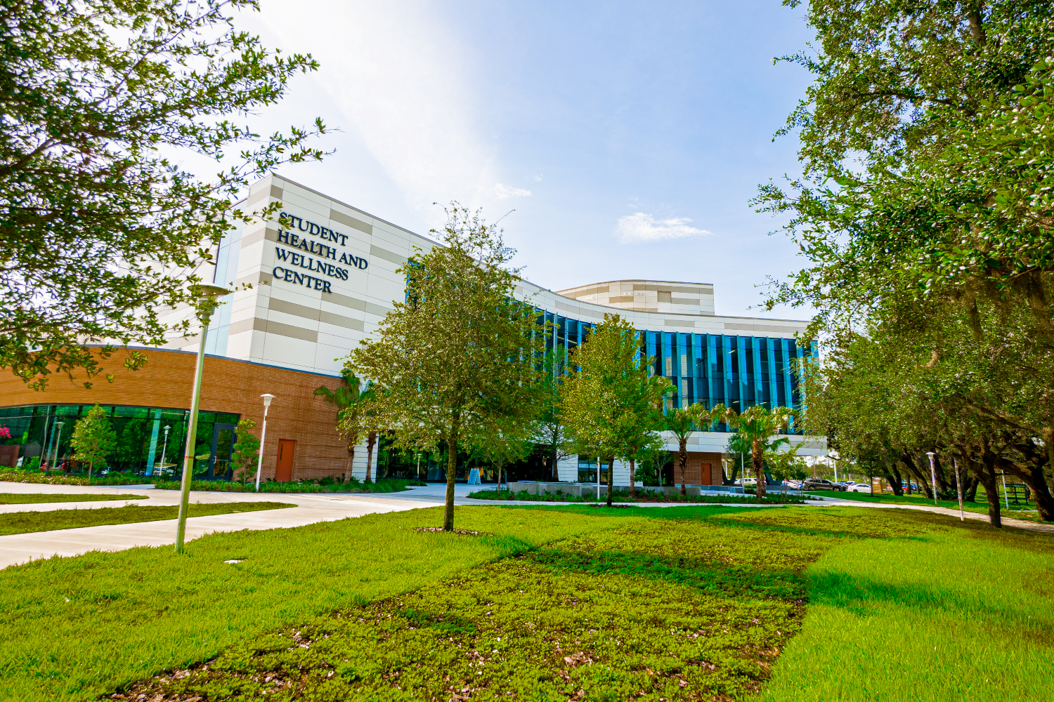 picture of new Student Health and Wellness Center