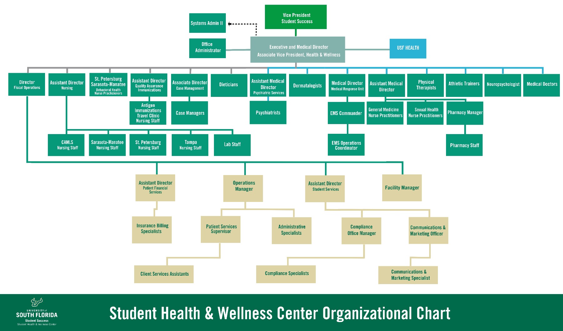 SHWC Organizational Chart
