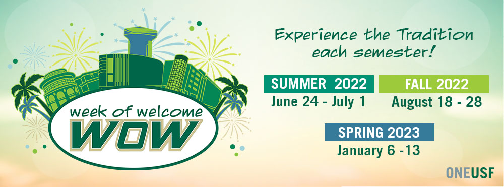USF Week of Welcome Banner