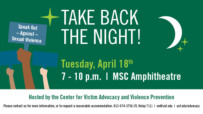 USF Take Back the Night Event