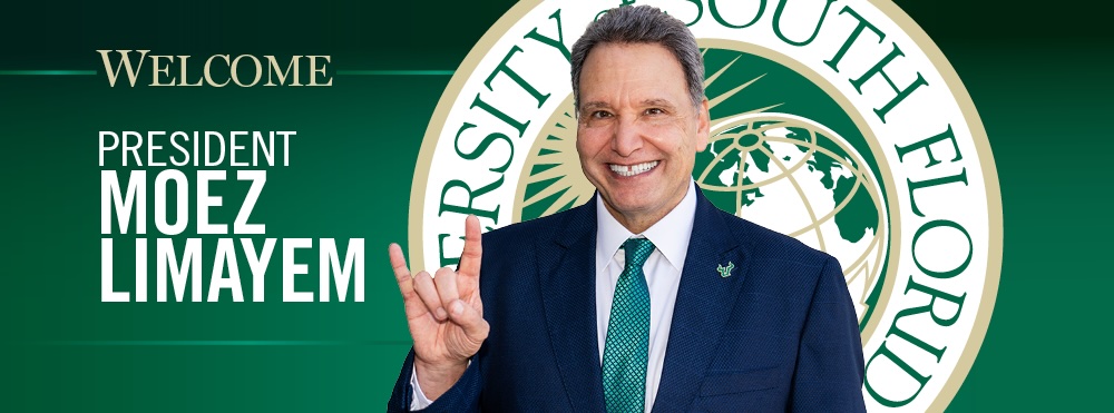 Welcome to our new USF President, Moez Limayem