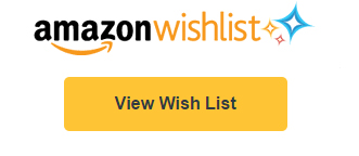 Amazon Wish List art in gold with blue stars