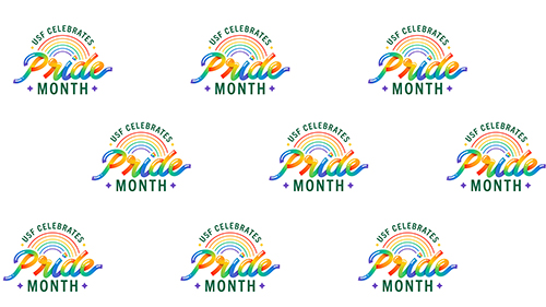 USF Celebrates Pride Month Teams Background 3