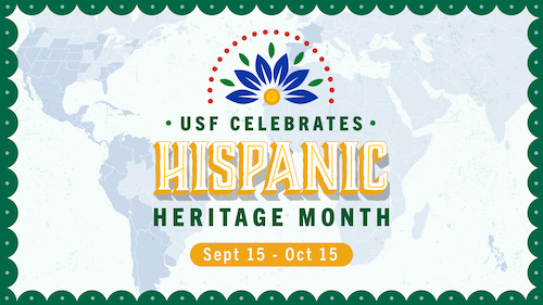 Hispanic Heritage LCD screen graphic