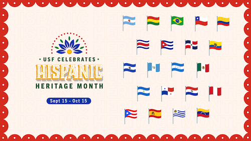 Hispanic Heritage Month Teams Background 2