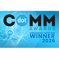 dotCOMM Awards 2026 Honorable Mention Winner