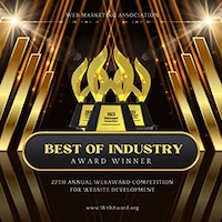 WebAward Best of Industry Award Icon