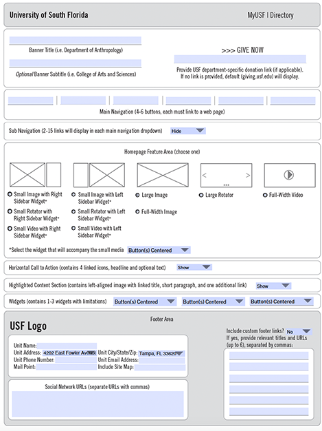 Image of the homepage wireframe that is available for download.