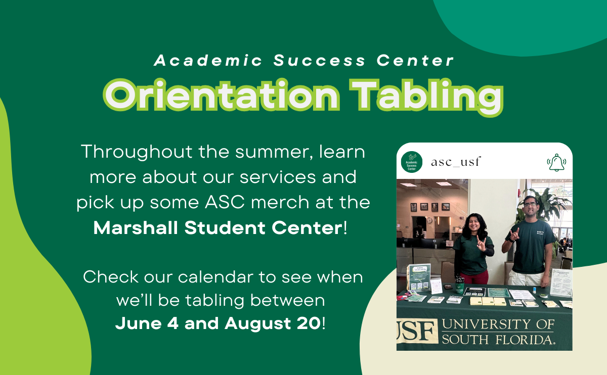 orientation tabling