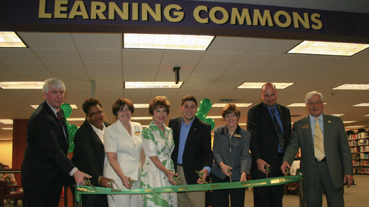 ASC ribbon cutting