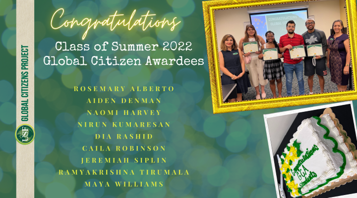 GCA Summer 2022 Awardees