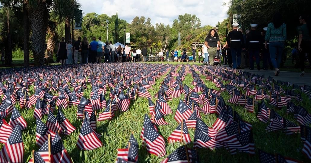 Flags for 911