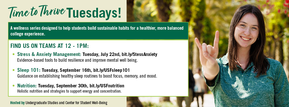 Time to Thrive Tuesdays!