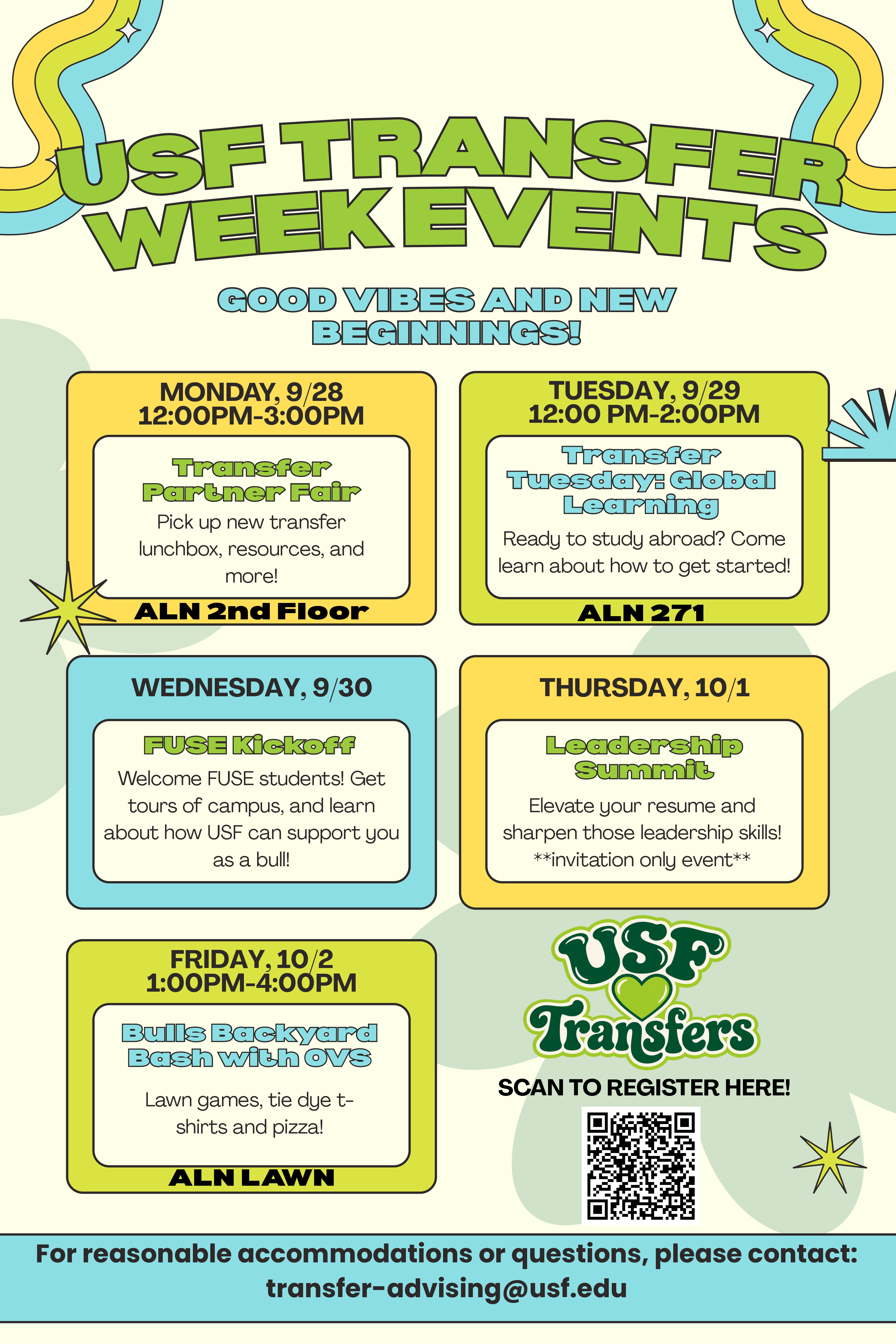 usf transfer week