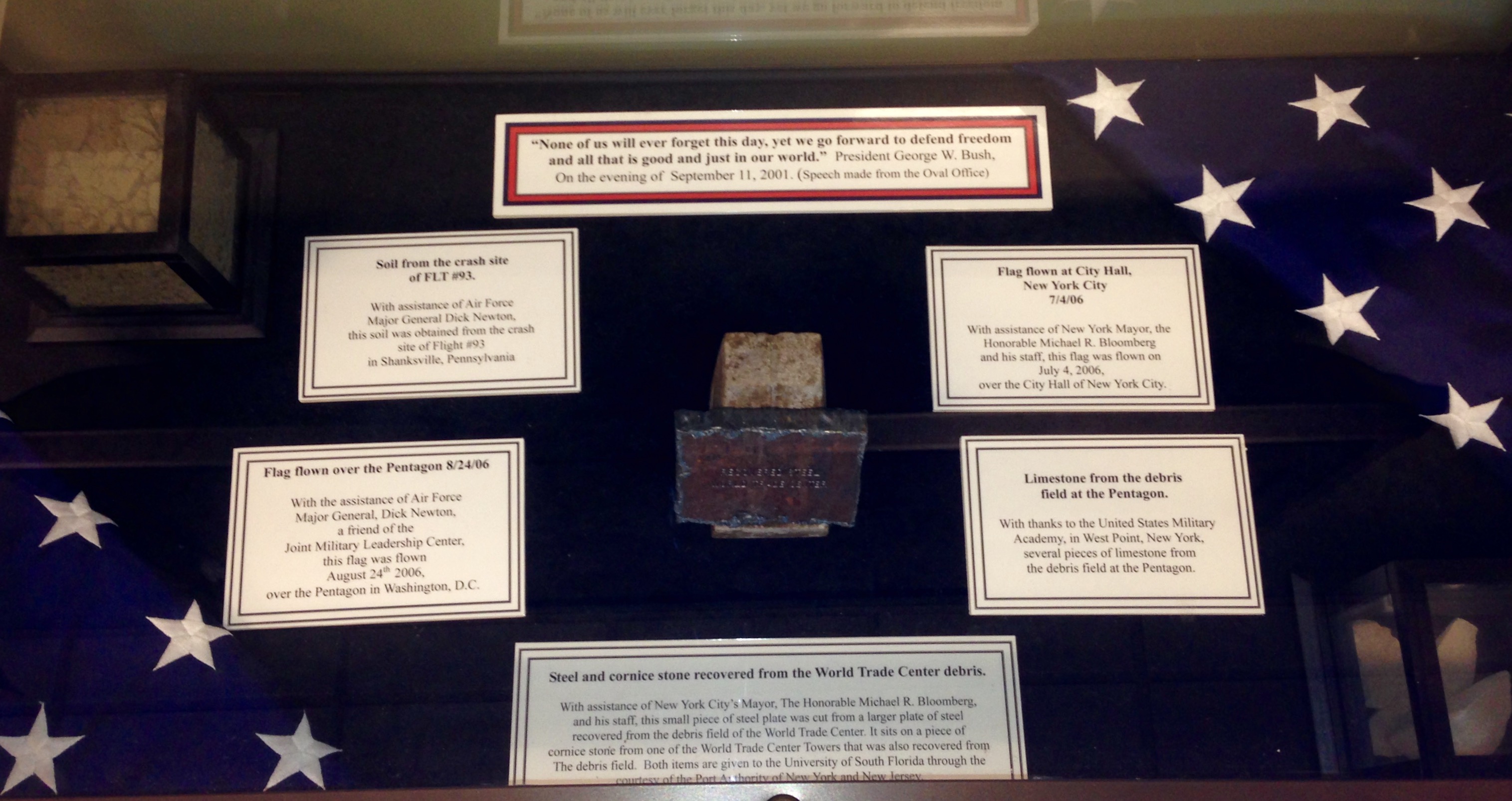 9-11 Memorial Display