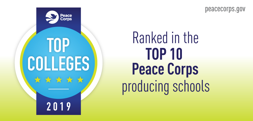USF is a Top-Producing College for Peace Corps