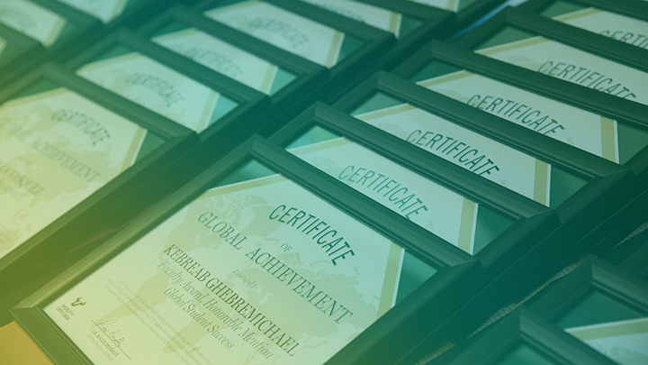 2019 GAA Certificates