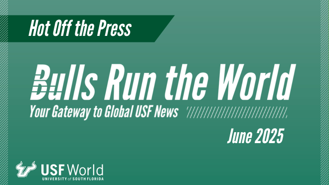 a dark green background with white text that says "bulls run the world June 2025"