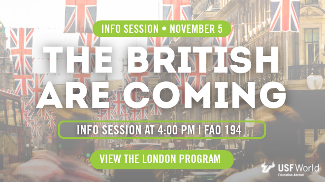 Click to learn more about USF in London