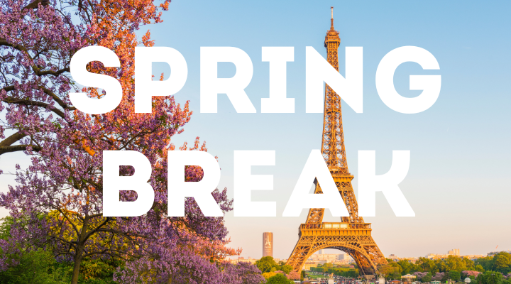 Eiffel Tower in Spring