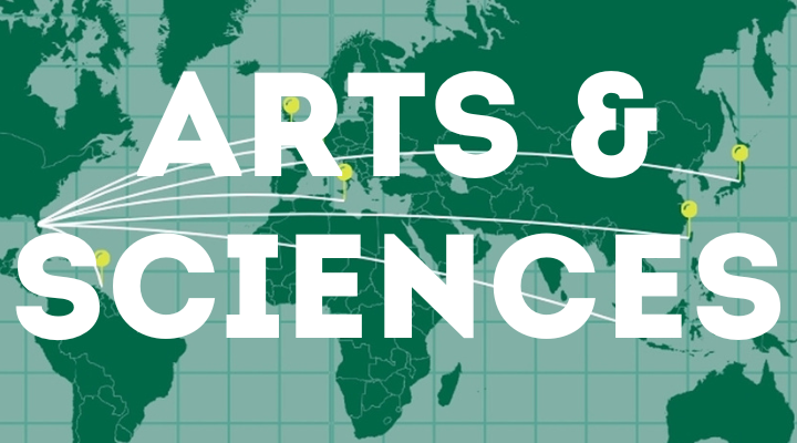 Arts and Sciences location study abroad 2025 map