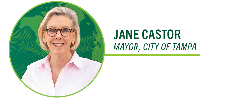 City of Tampa Mayor Jane Castor