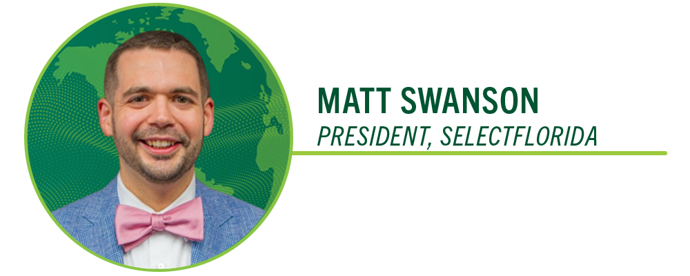Matt Swanson, President, SelectFlorida