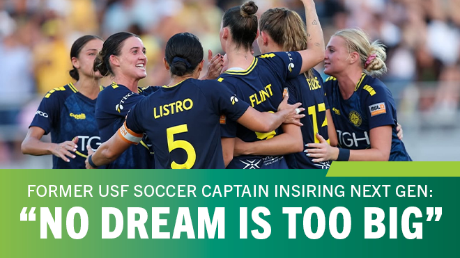 Jordyn Listro team celebrates