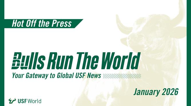 white background with green text that says "bulls run the world January 2026"