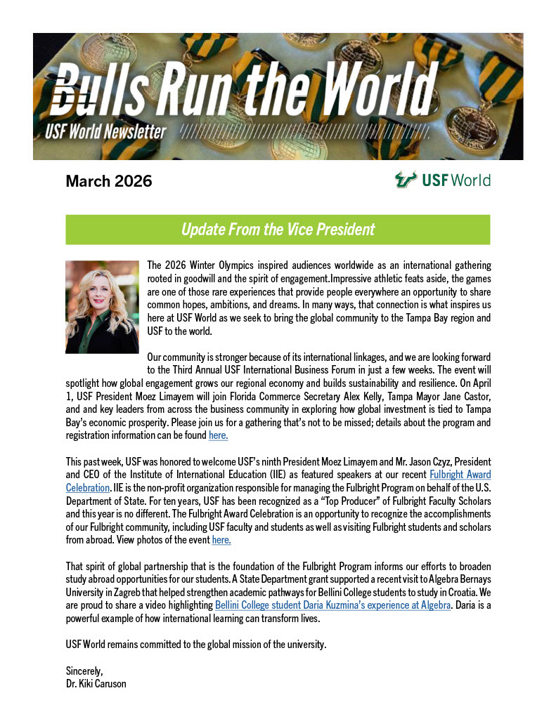 Click to view the March 2026 Newsletter