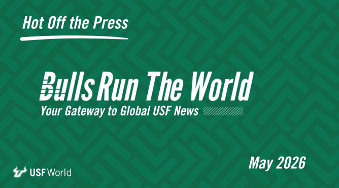 green background with white text that says "bulls run the world May 2026"