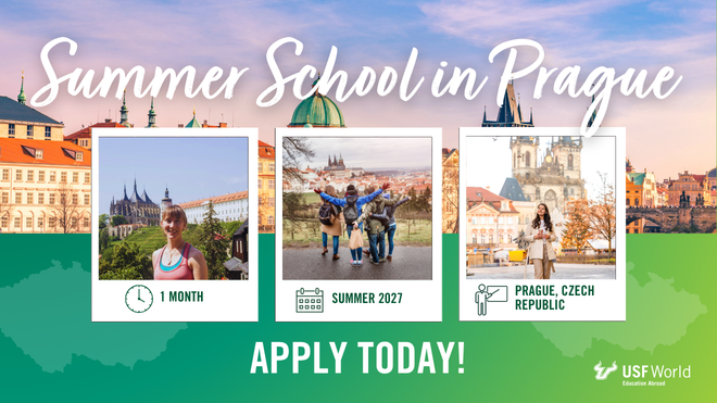 Summer school in Prague. Click to learn more!