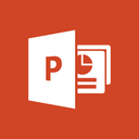 orange P icon for micrsosoft powerpoint