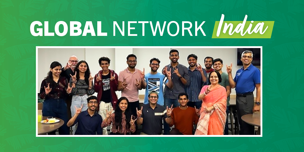 Group of Indian students
