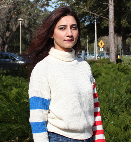 A portrait of Rida
