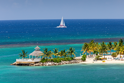 Caribbean Inlet to Ocho Rios, Jamaica